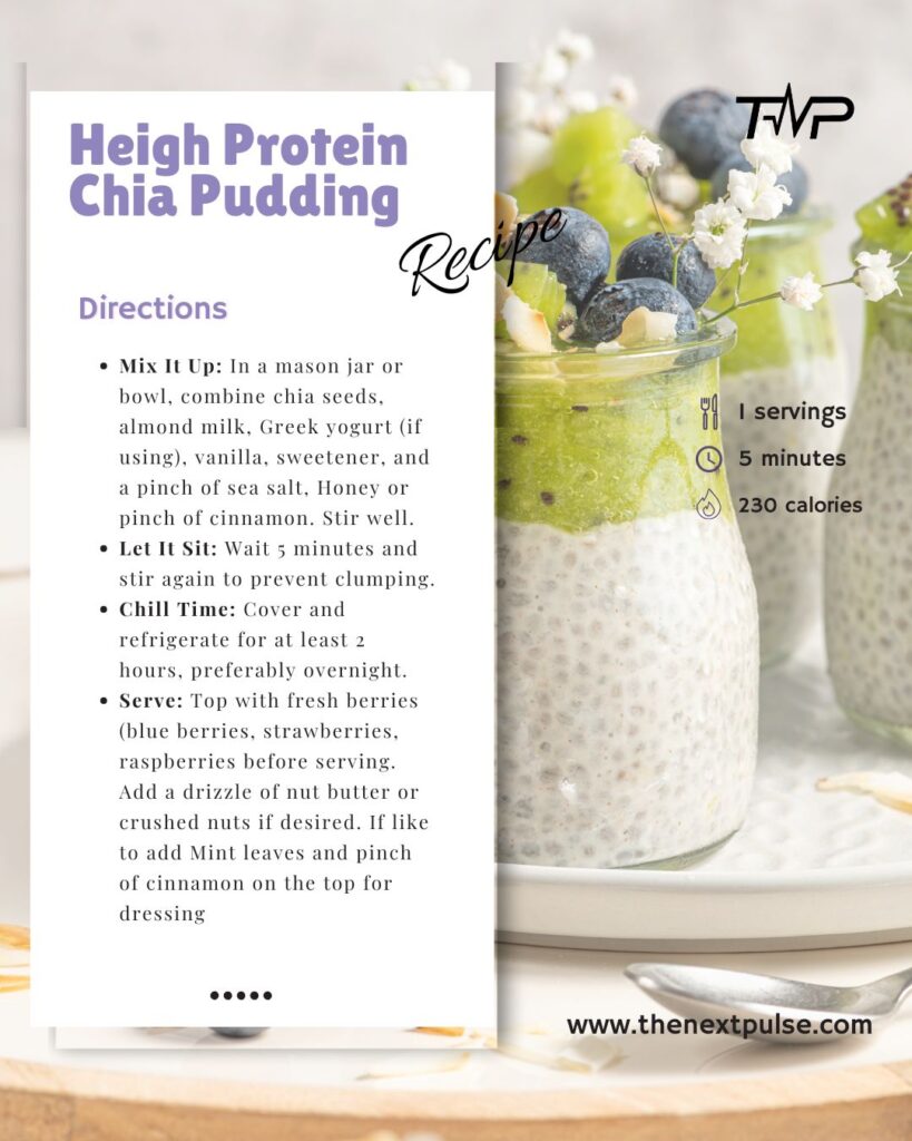 Chia Pudding Recipe Directions