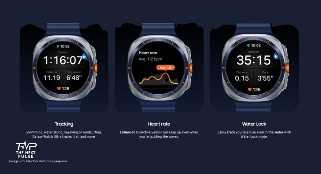 Heart rate monitor galaxy watch ultra 2025