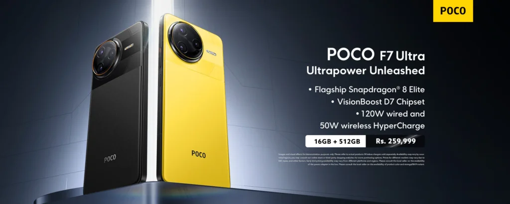 POCO F7 vs F7 Pro 7
