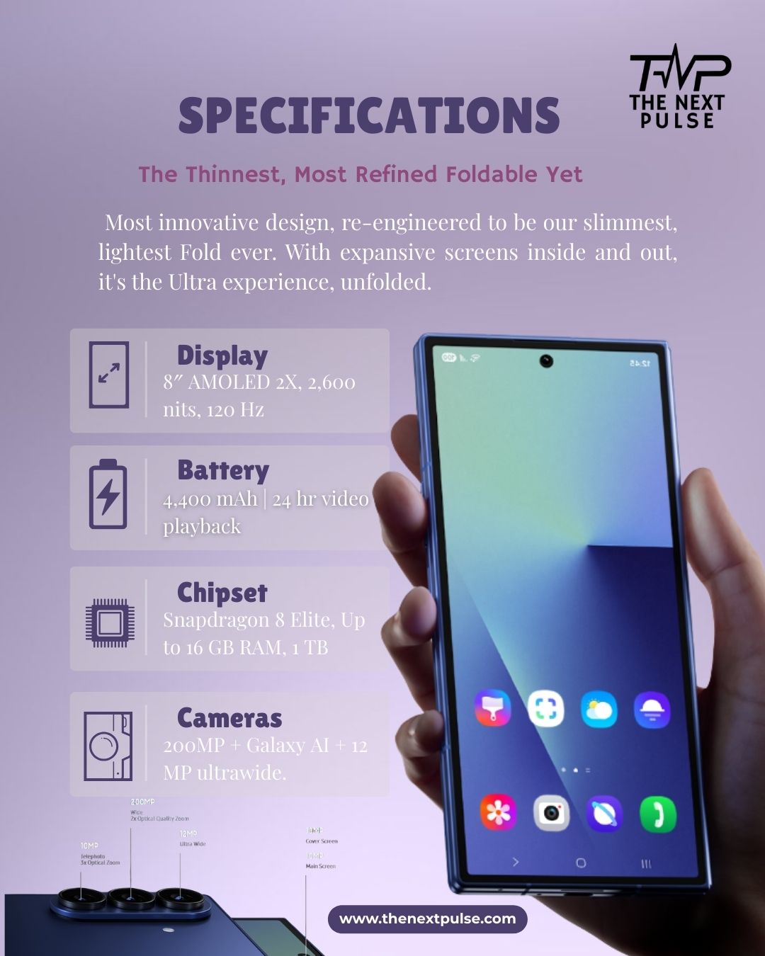 Samsung Galaxy Z Fold 7 9