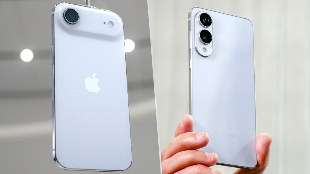 iPhone Air vs Galaxy Edge 2025