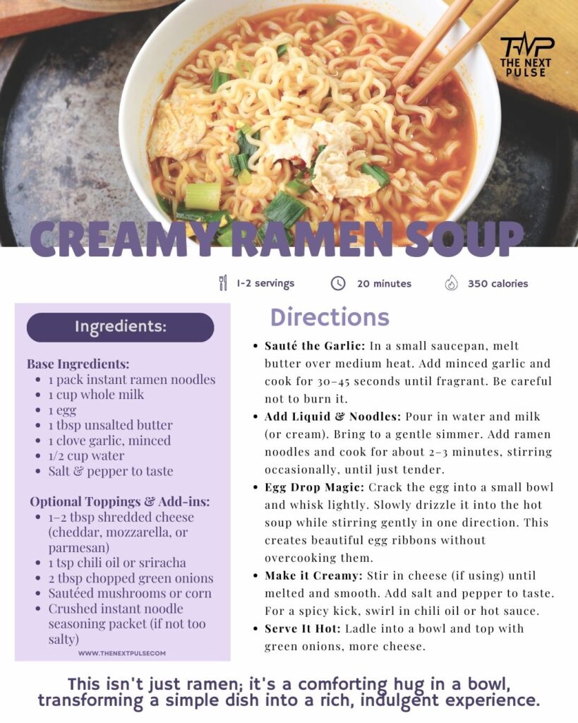 Ramen Noodle Soup Recipe