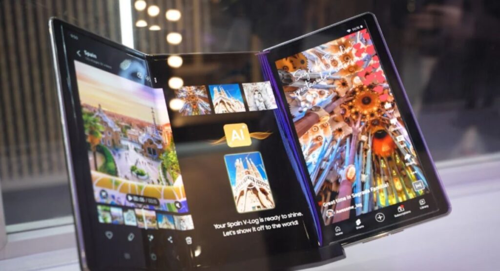 Samsung’s First-Ever Tri-Fold Phone