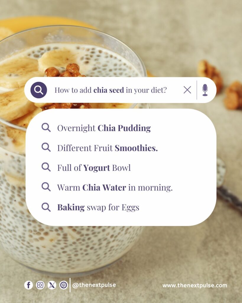 Use of Chia Seed in Diet Tips