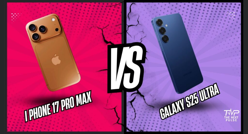 Samsung Galaxy S25 Ultra vs iPhone 17 Pro Max — a hands-on spec and real-world comparison to help you pick the right 2025 flagship phone 1 I PHONE 17 VS GALAXY S25
