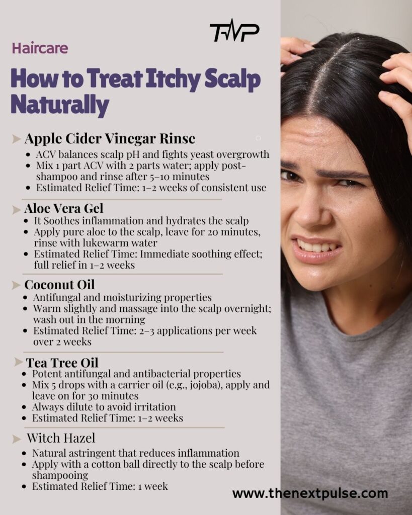 Treat Itchy Scalp Naturally