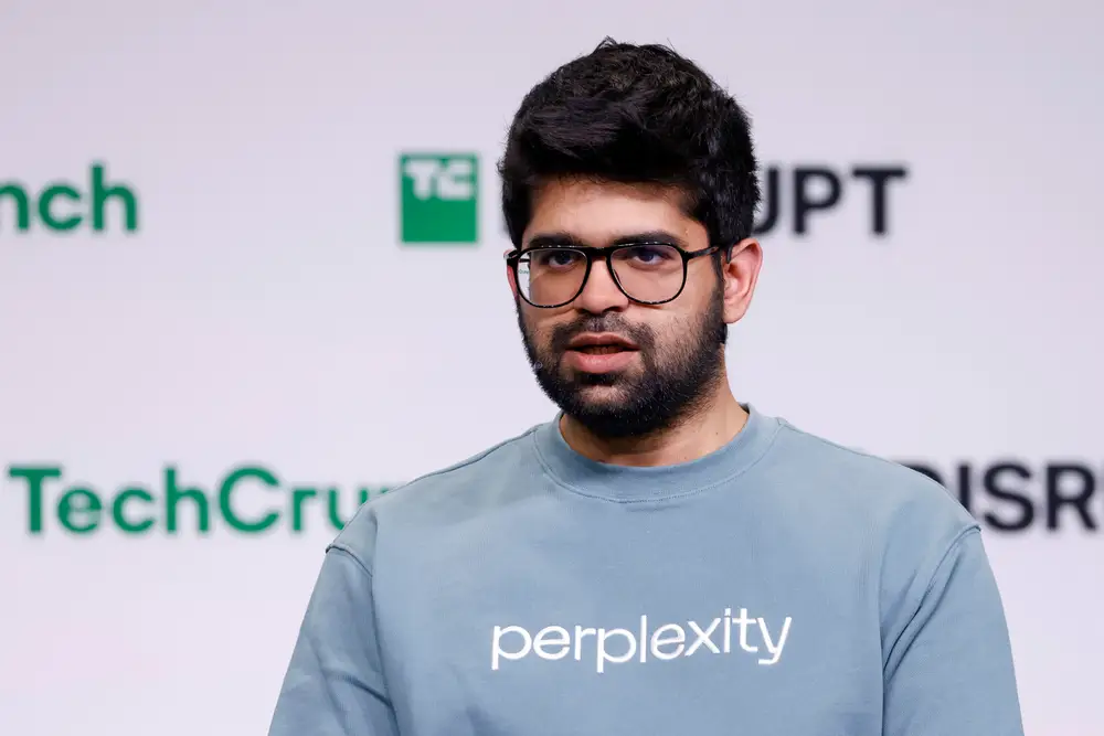 Perplexity CEO Aravind Srinivas. Kimberly White/Getty Images for TechCrunch
