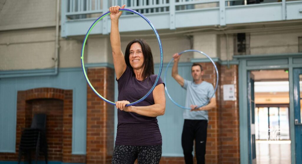 weighted hula hoop weight loss