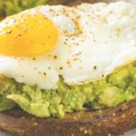 Avocado Egg Toast on Sprouted Grain Bread