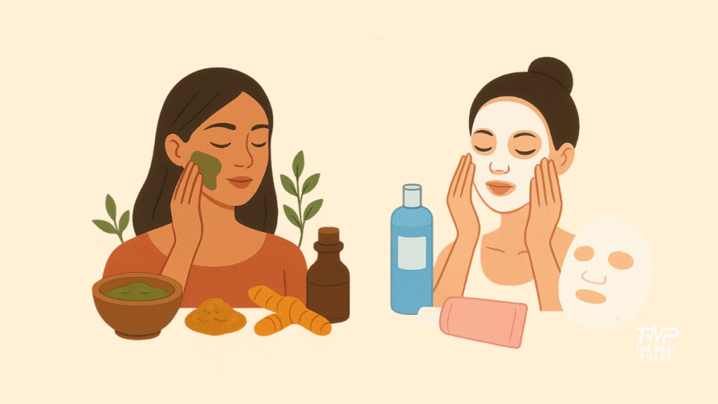 Ayurvedic and Korean skincare