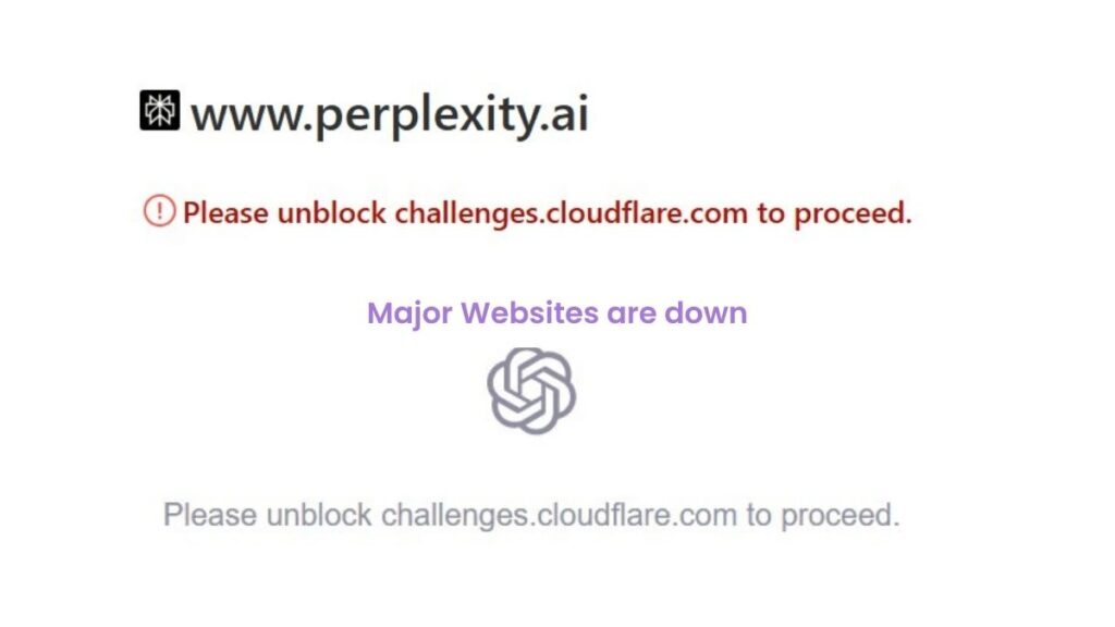 Cloudflare Outage Global Services Crashed
