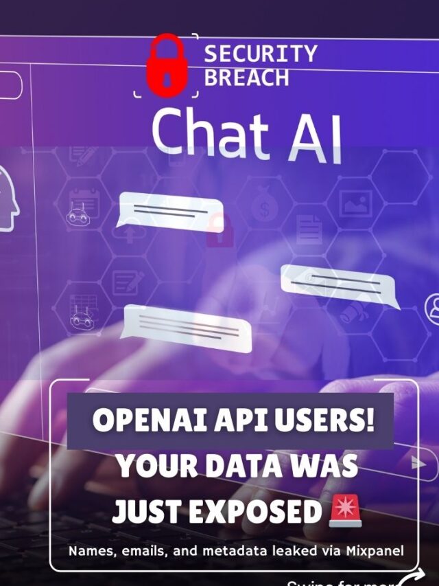 Mixpanel  OpenAI API Users Alert: Names, Emails & Metadata Exposed!
