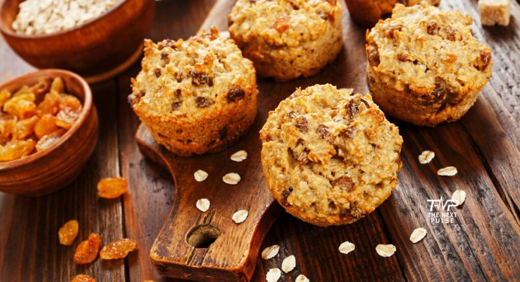Oats: The Ultimate Superfood for Heart, Gut, and Fitness Health 5 Oatmeal Muffins