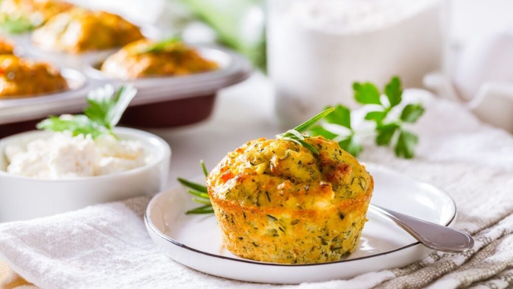 Vegan Zucchini Oat Muffins